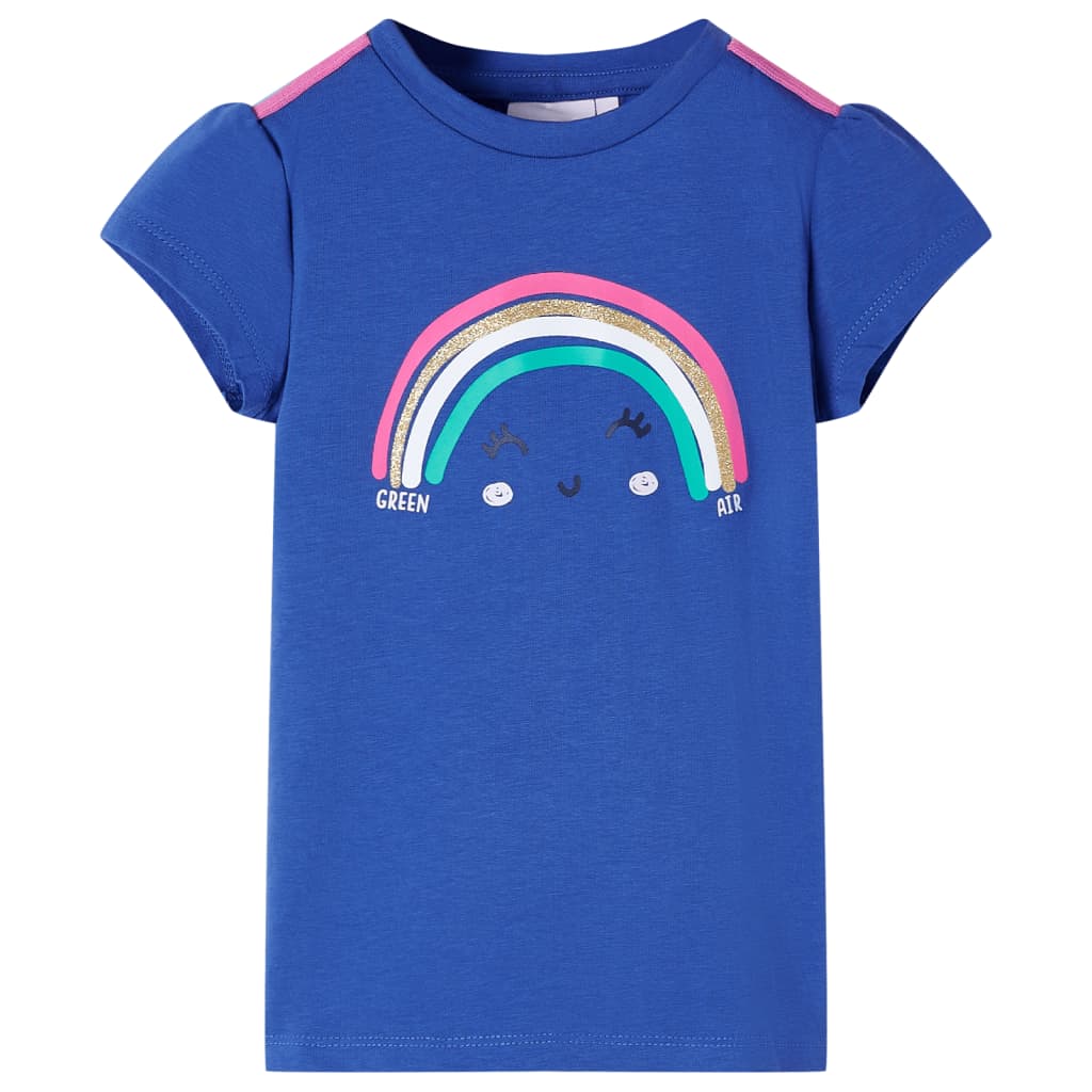 Vidaxl Child's Shirt 128 Cobalt Blue