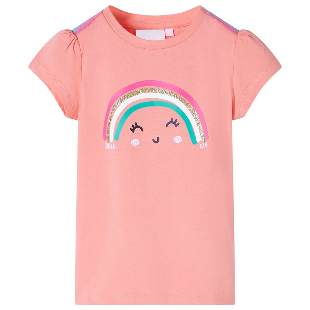 Vidaxl Child's Shirt 104 Coral Light Coral