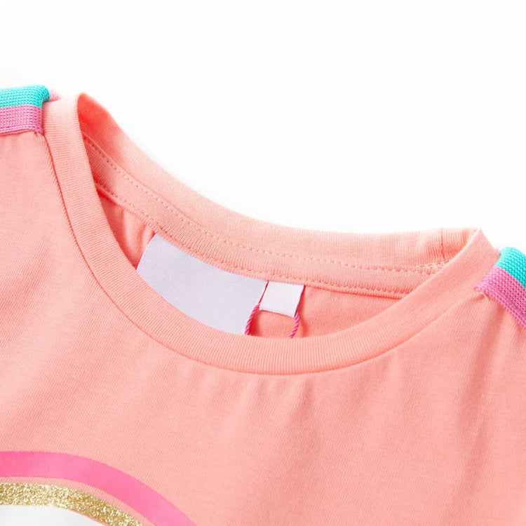 Vidaxl Child's Shirt 116 Light Koral Couleur