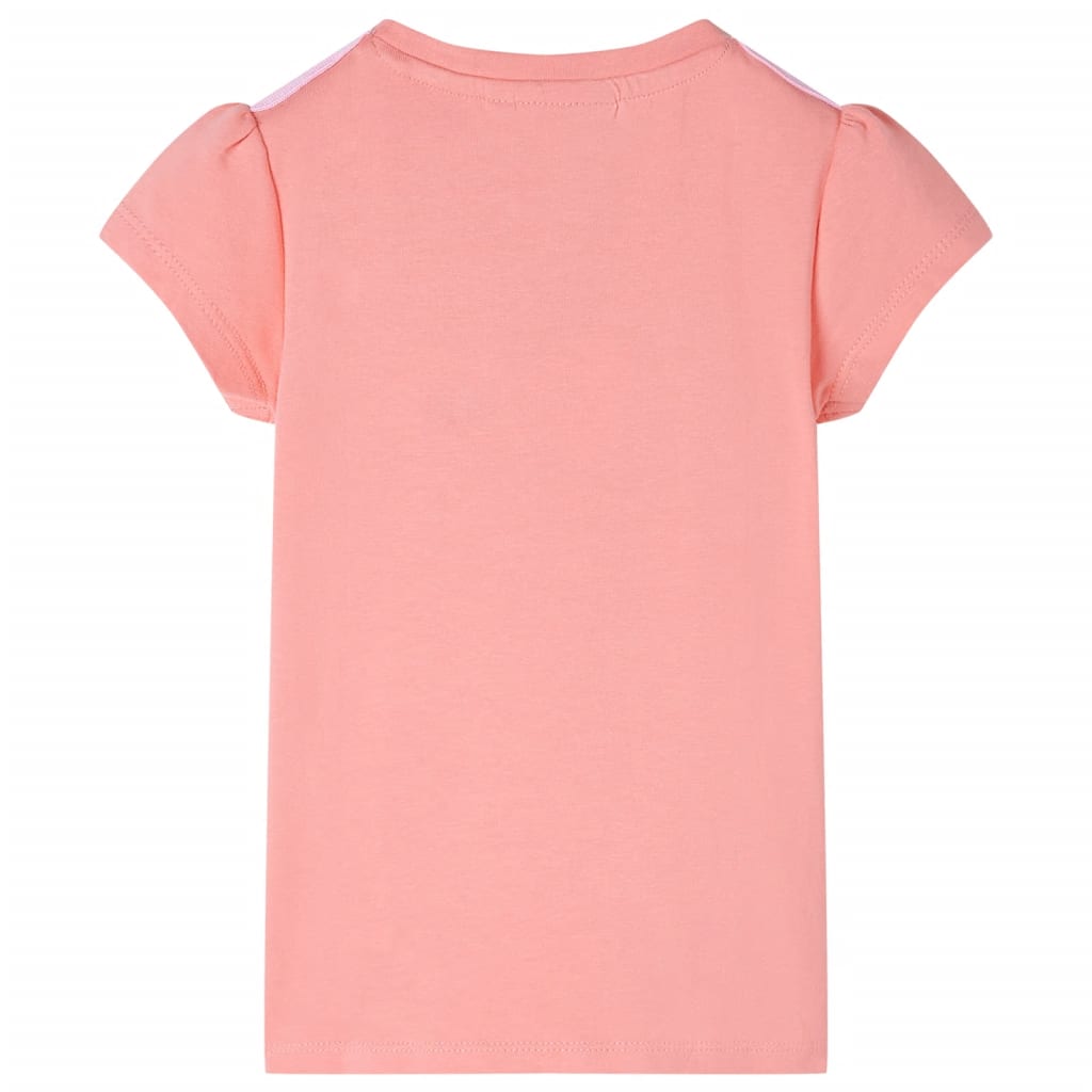 Vidaxl Child's Shirt 128 Couleur de corail clair