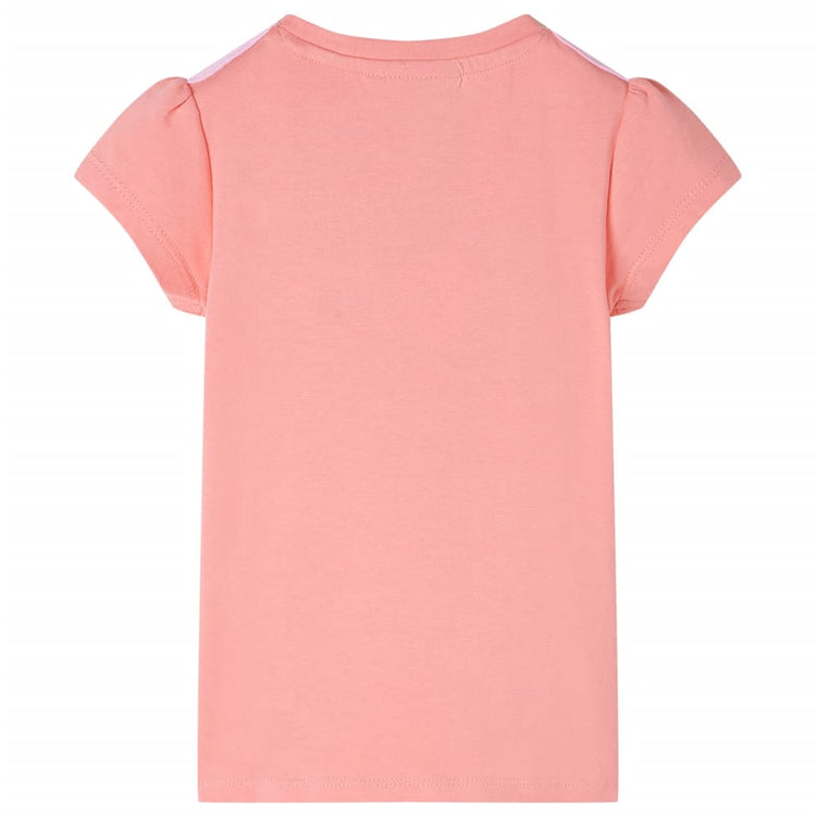 Vidaxl Child's Shirt 128 Couleur de corail clair