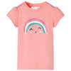 Vidaxl Child's Shirt 140 Couleur de corail clair