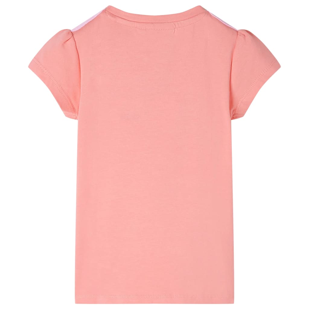 Vidaxl Child's Shirt 140 Couleur de corail clair