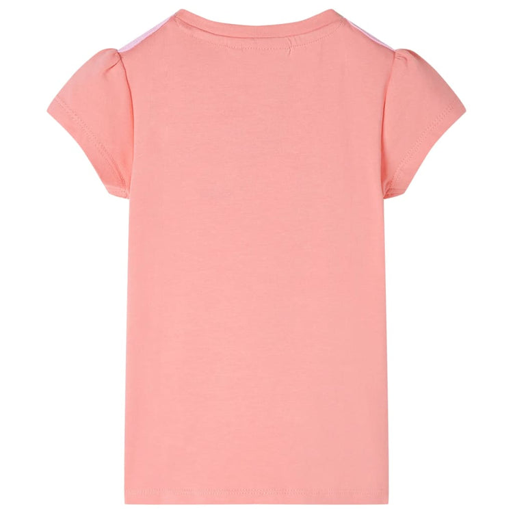 Vidaxl Child's Shirt 140 Couleur de corail clair