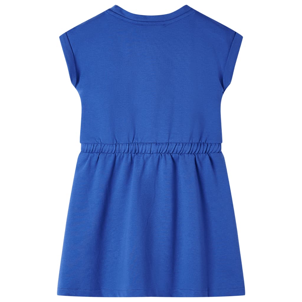 Vidaxl Robe pour enfants avec cordon 92 Cobalt Blue