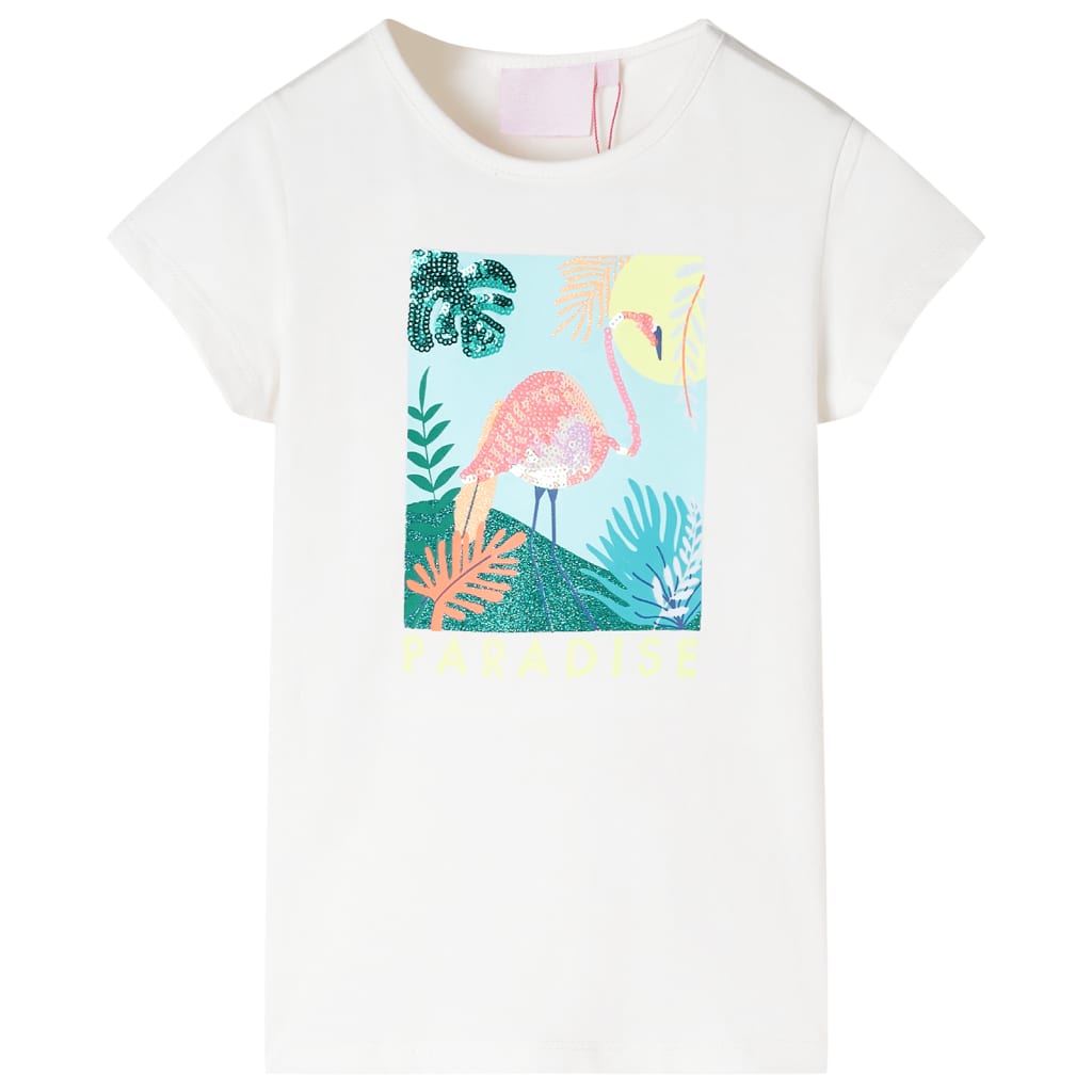 Vidaxl Child's Shirt 104 Ecru