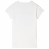 Vidaxl Child's Shirt 140 Ecru