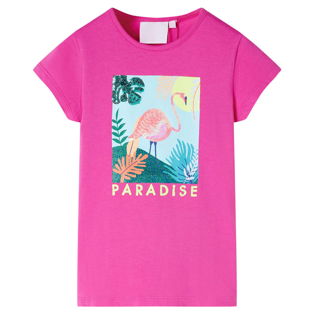 Vidaxl Child's Shirt 92 Rose foncé