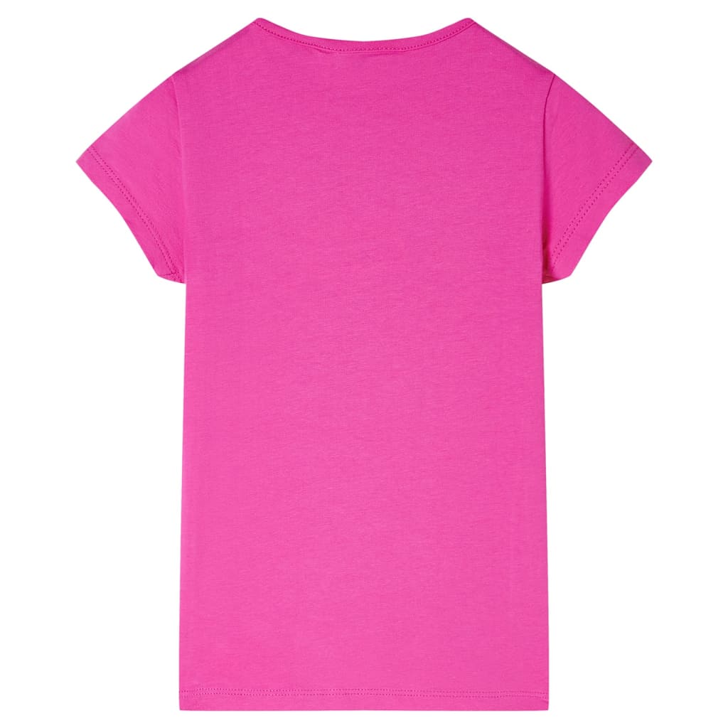 Vidaxl Child's Shirt 104 Rose foncé