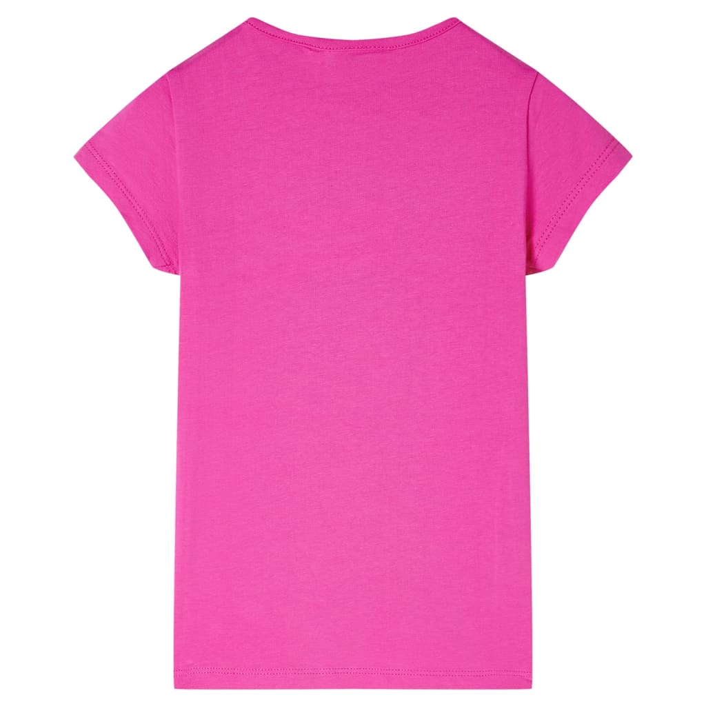 Vidaxl Child's Shirt 116 Rose foncé