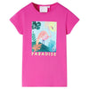Vidaxl Child's Shirt 128 Rose foncé