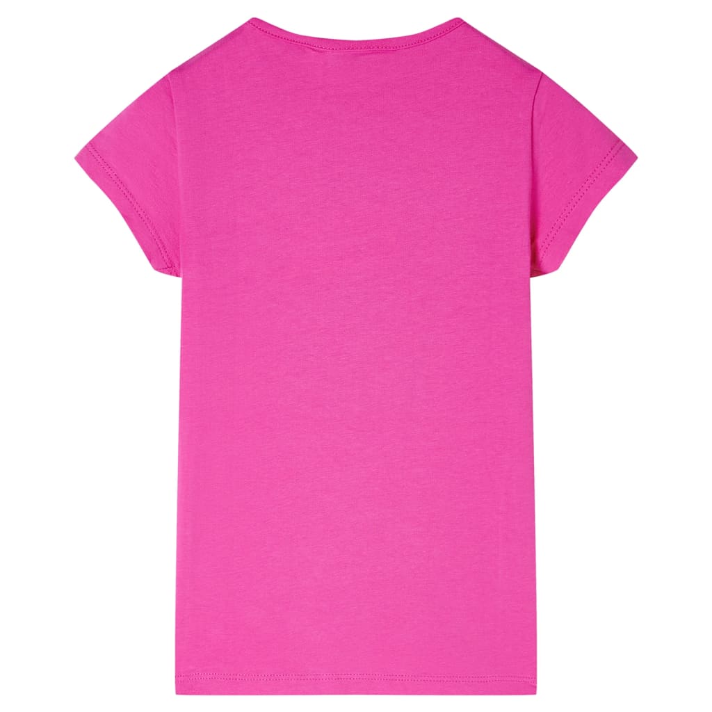 Vidaxl Child's Shirt 128 Rose foncé