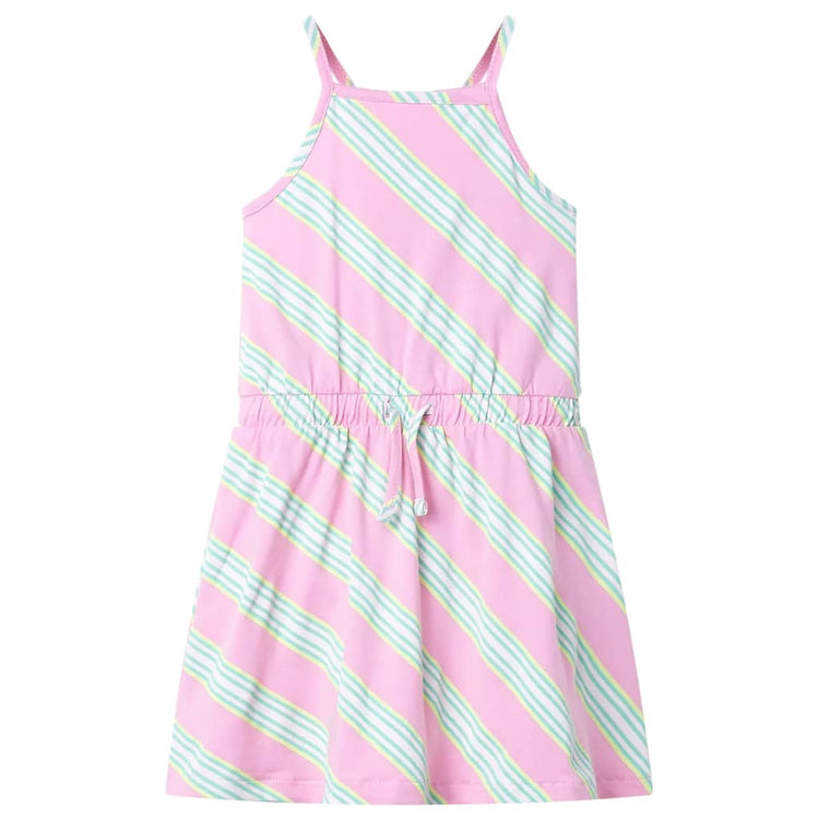 Vidaxl Robe pour enfants sans manches avec cordon 92 rose