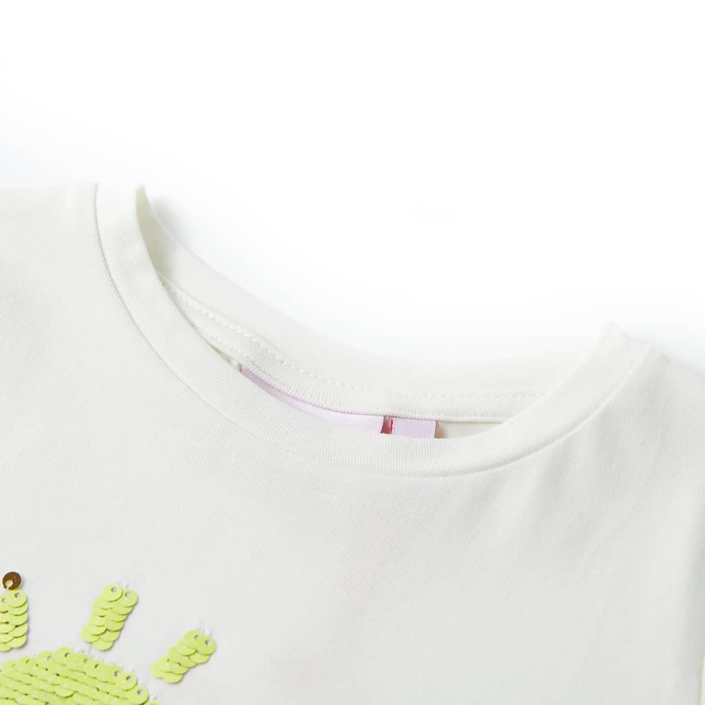 Vidaxl Child's Shirt 92 Ecru