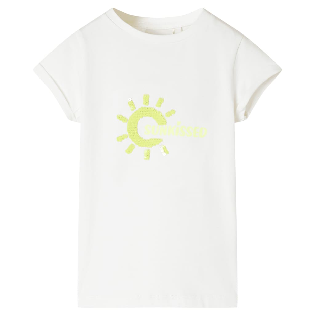 Vidaxl Child's Shirt 104 Ecru