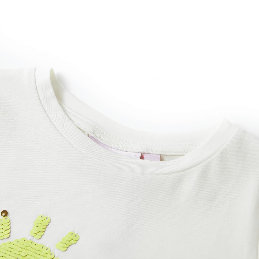 Vidaxl Child's Shirt 116 Ecru