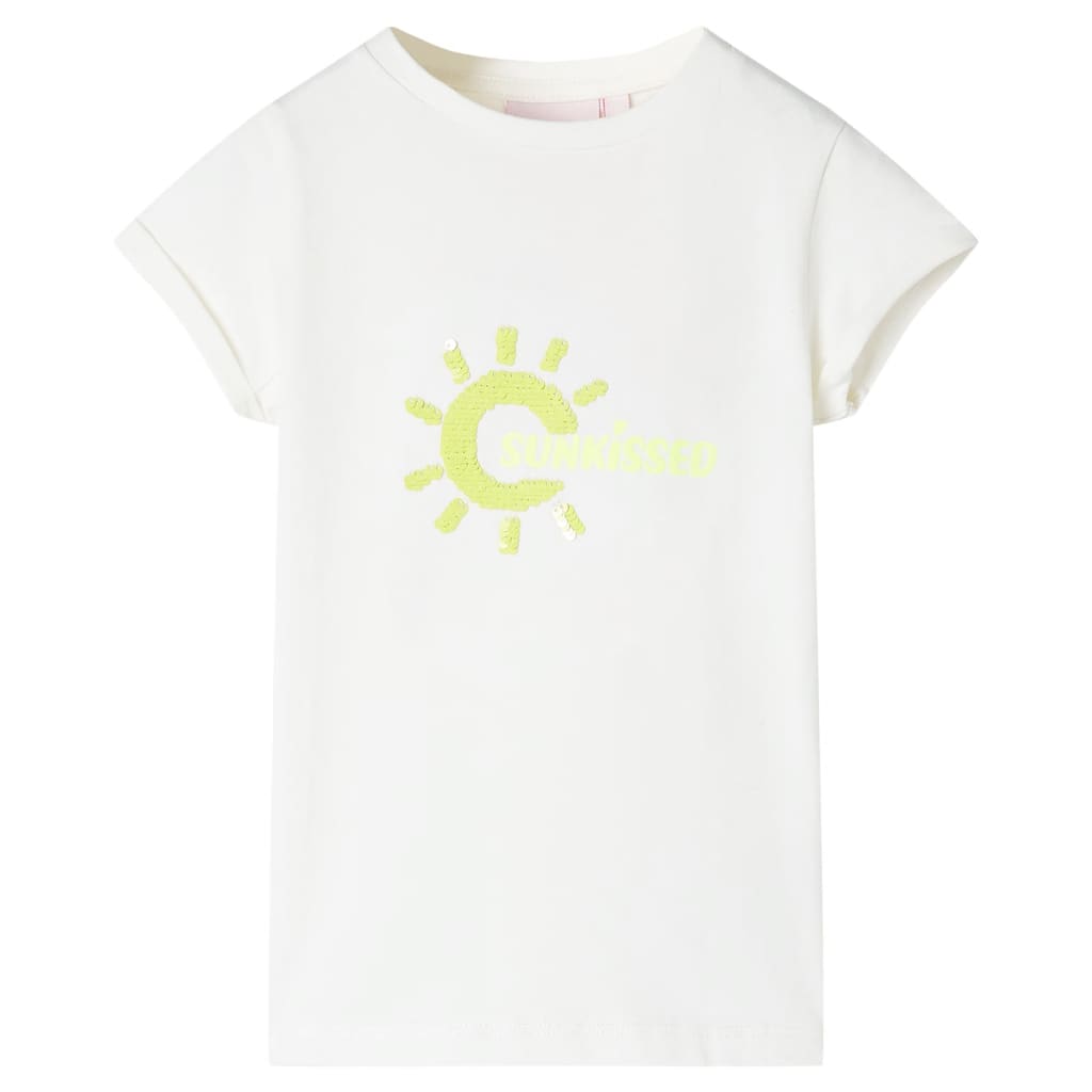 Vidaxl Child's Shirt 128 Ecru