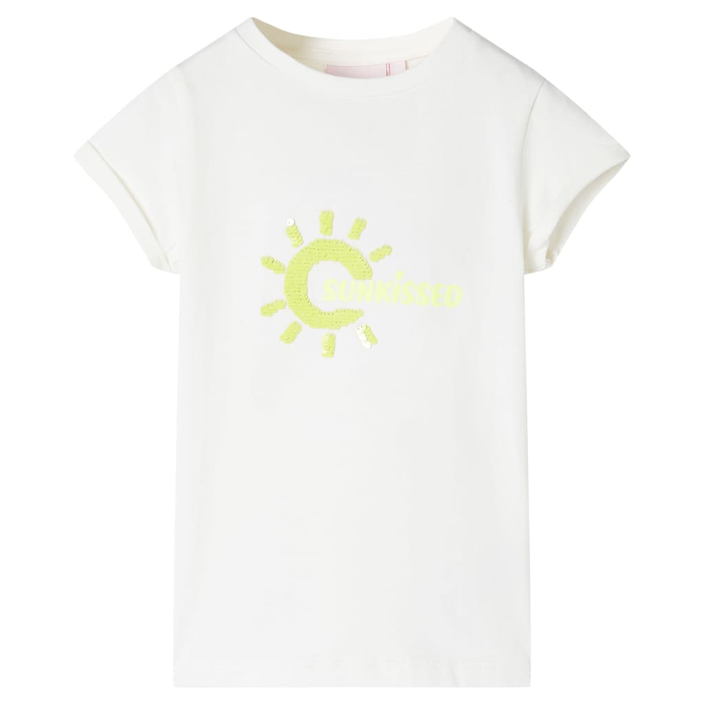 Vidaxl Child's Shirt 140 Ecru