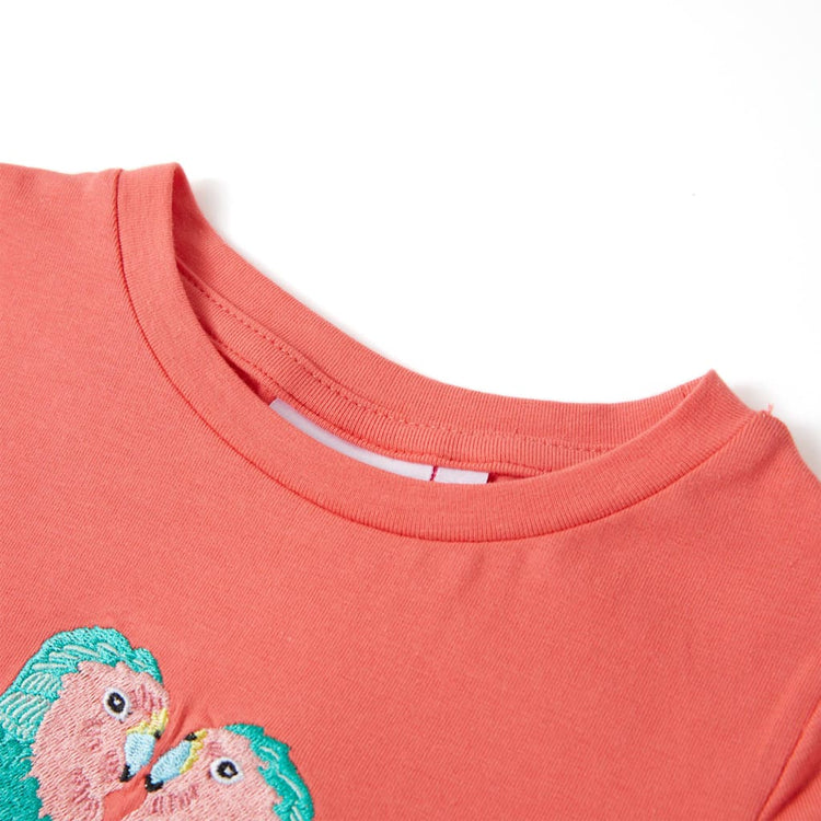 Vidaxl Child's Shirt 92 Coral colored