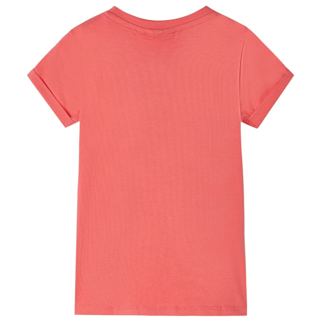 Vidaxl Child's Shirt 104 Coral colored