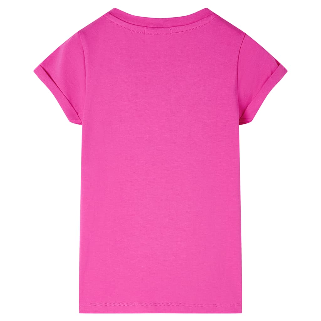 Vidaxl Child's Shirt 116 Rose foncé