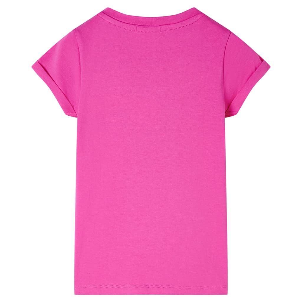 Vidaxl Child's Shirt 140 Rose foncé