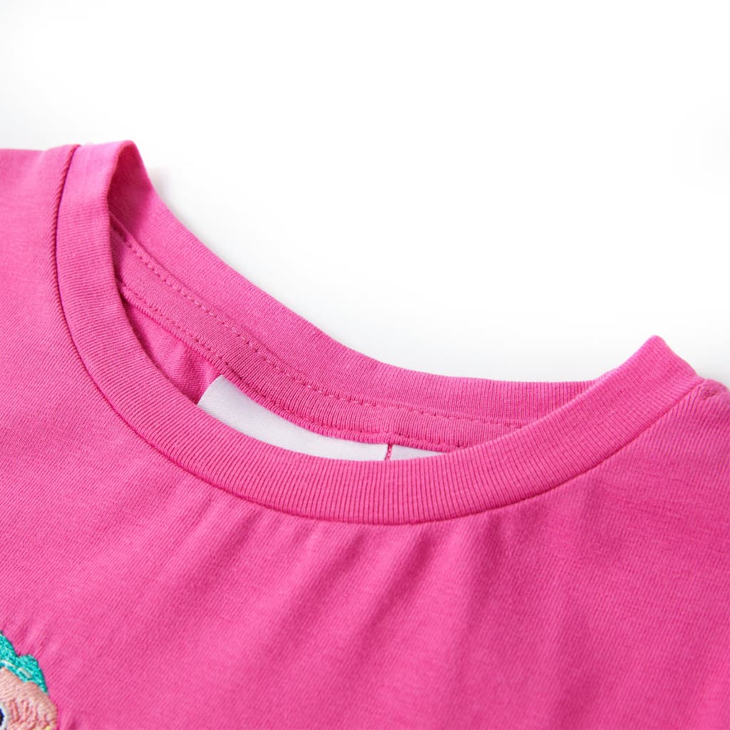 Vidaxl Child's Shirt 140 Rose foncé