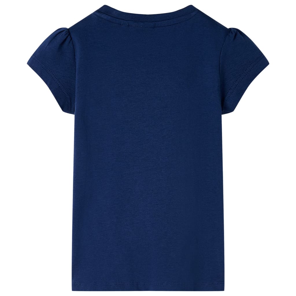Vidaxl Child's Shirt 92 Navy Blue
