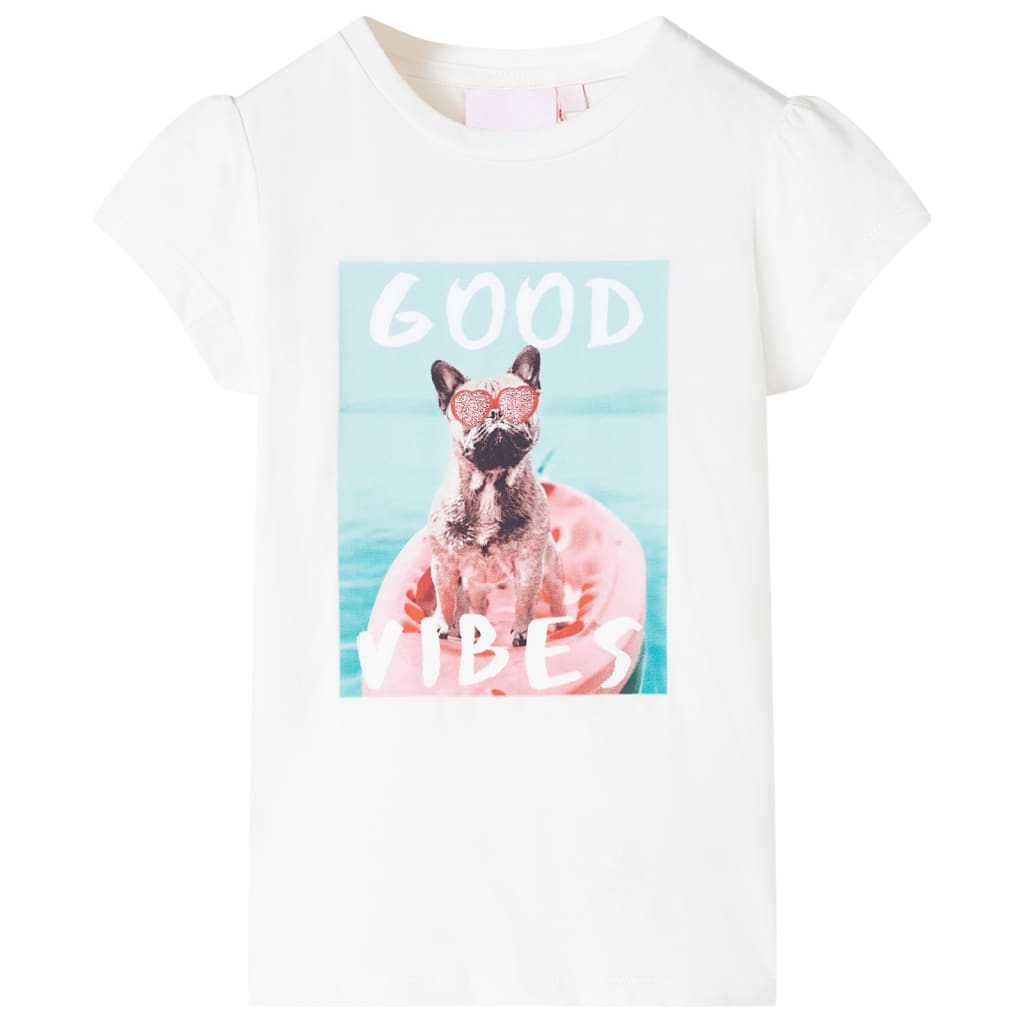 Vidaxl Child's Shirt 92 Ecru