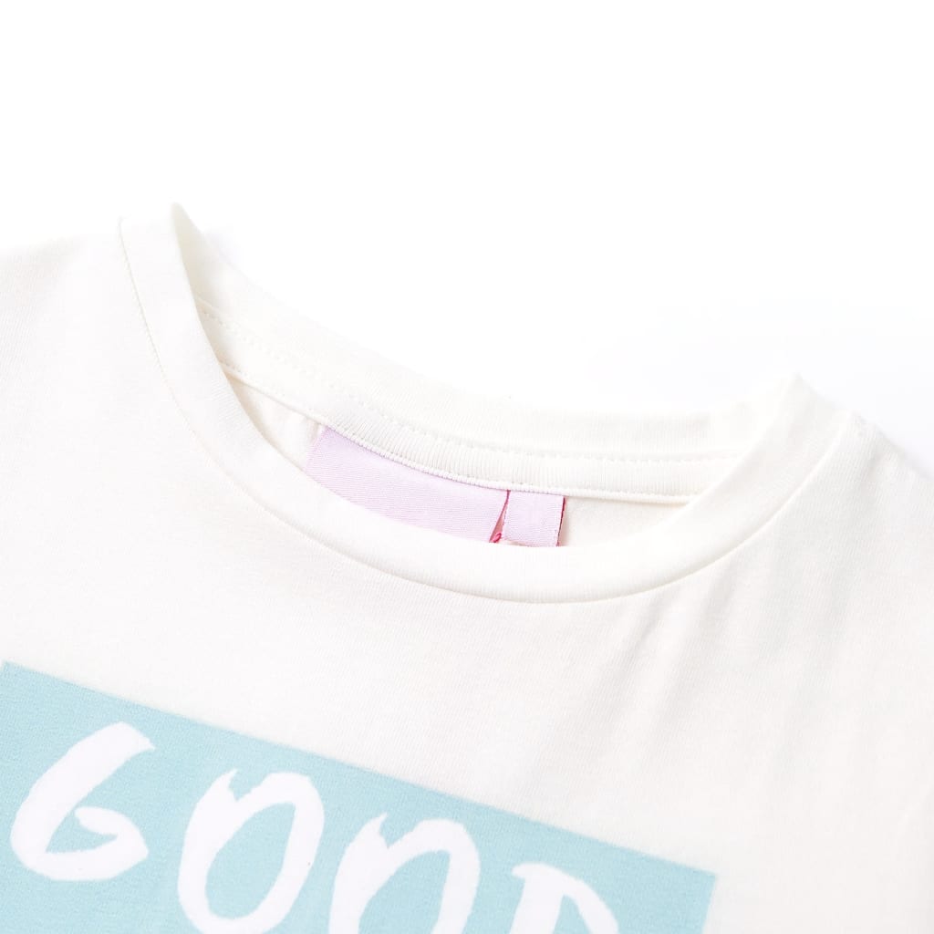 Vidaxl Child's Shirt 128 Ecru