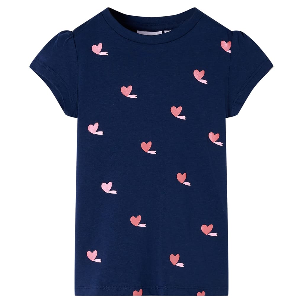 Vidaxl Child's Shirt 92 Navy Blue