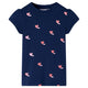 Vidaxl Child's Shirt 128 Navy Blue