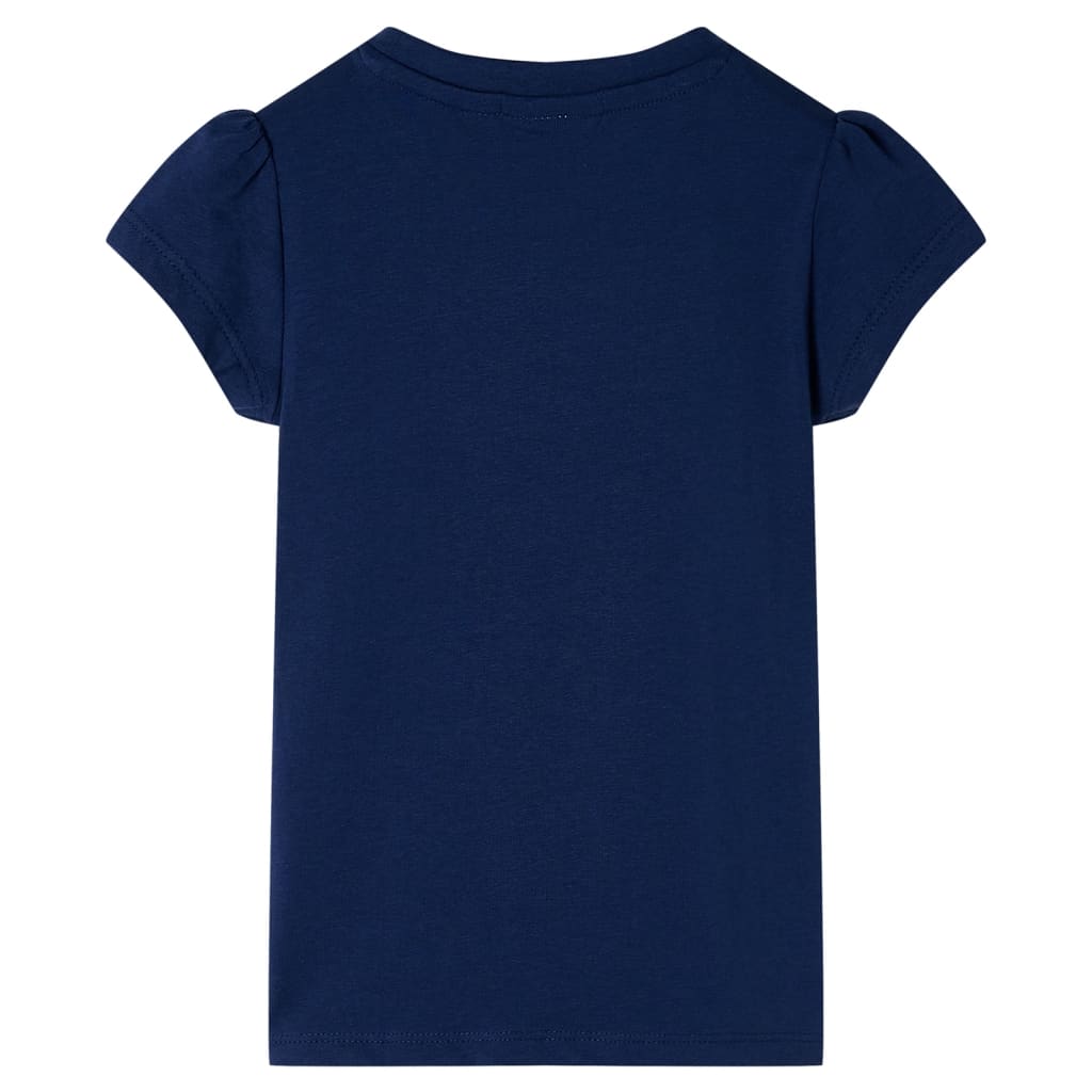 Vidaxl Child's Shirt 128 Navy Blue