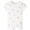 Vidaxl Child's Shirt 116 Ecru