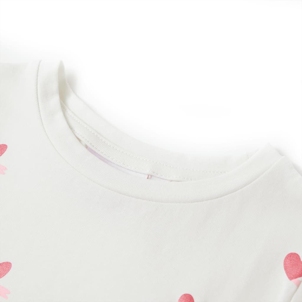 Vidaxl Child's Shirt 116 Ecru