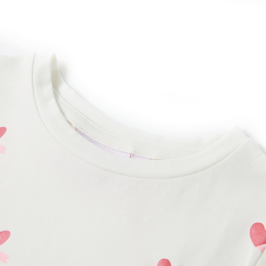 Vidaxl Child's Shirt 128 Ecru