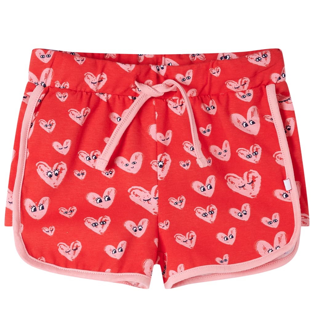 Vidaxl Children's Short avec Trekoord 92 Red