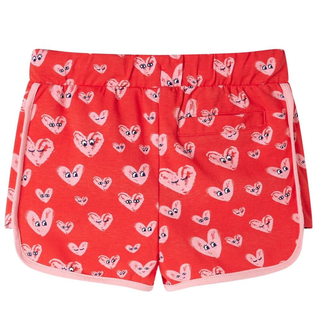 Vidaxl Children's Short avec Trekoord 92 Red