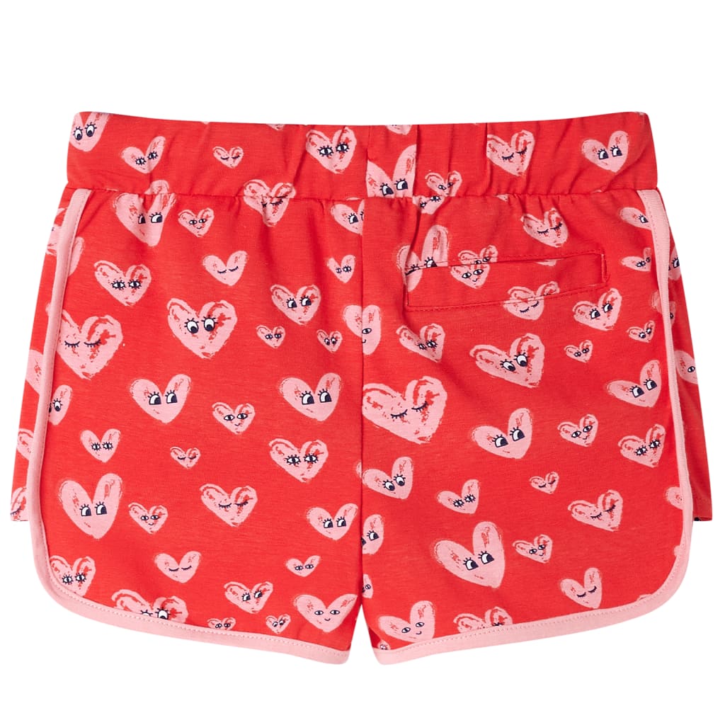 Vidaxl Children's Short avec Trekoord 104 Red