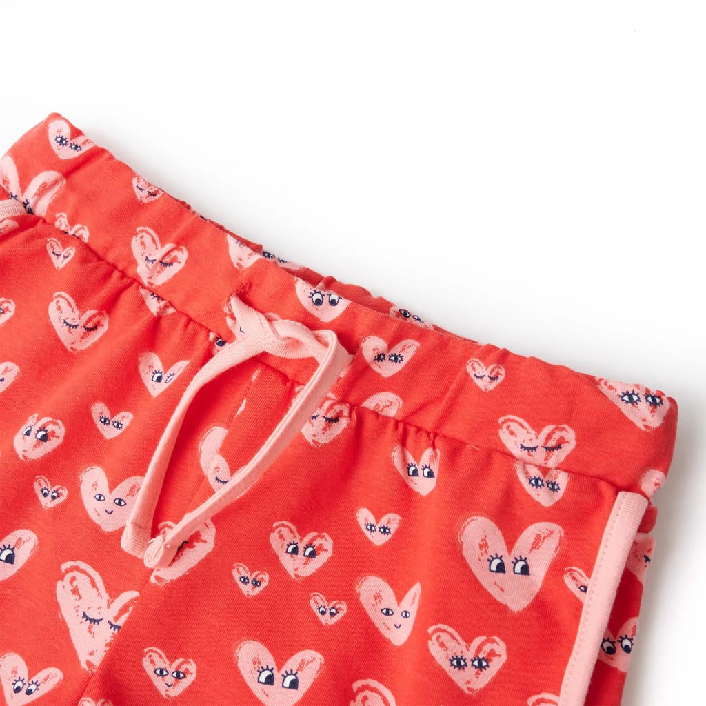 Vidaxl Children's Short avec Trekoord 104 Red