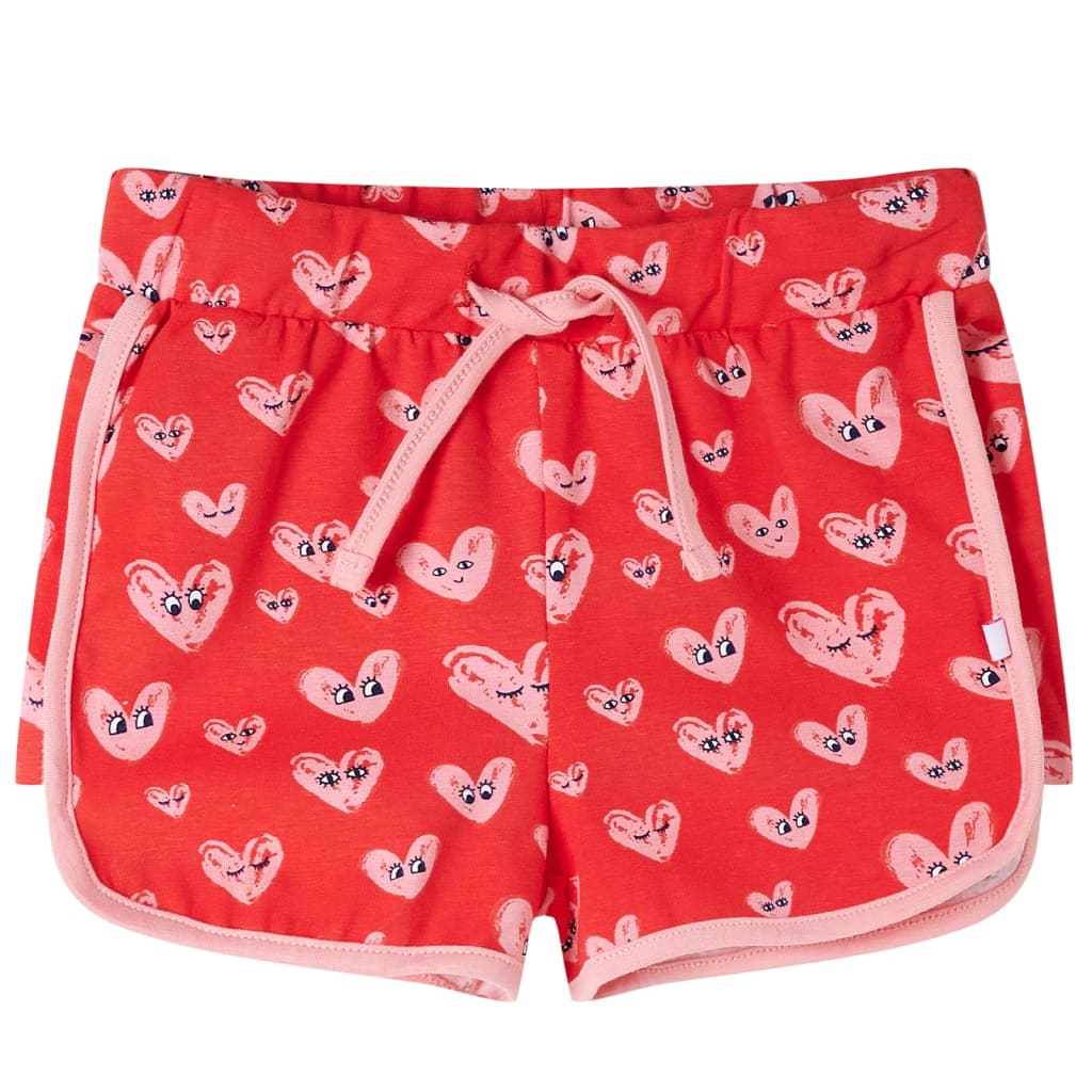 Vidaxl Children's Short avec Trekoord 128 Red