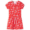 Vidaxl Children's Jumpsuit 104 Red