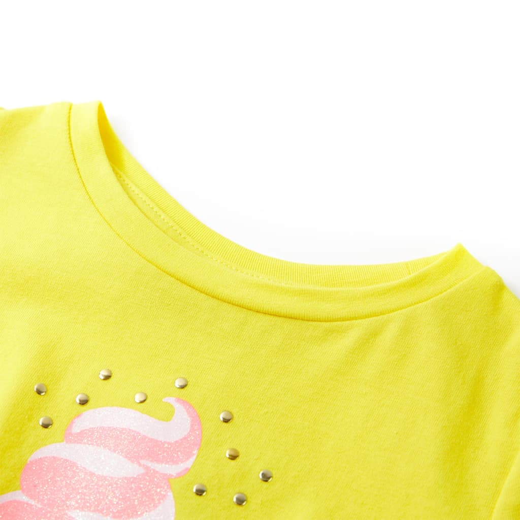 Vidaxl Child's Shirt 92 Yellow