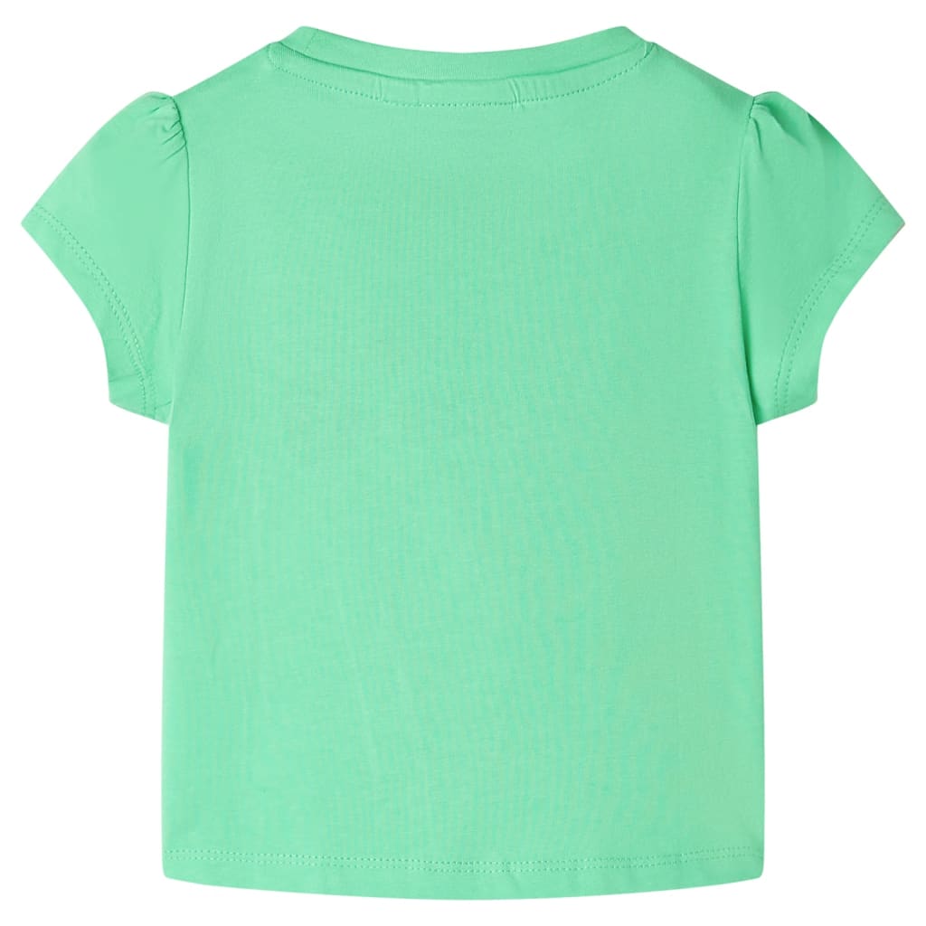 Vidaxl Child's Shirt 92 Green clair
