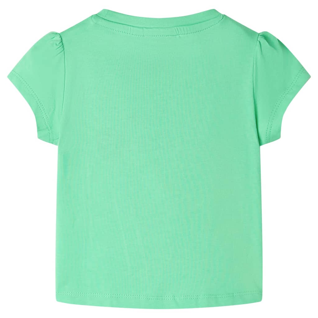 Vidaxl Child's Shirt 116 vert clair