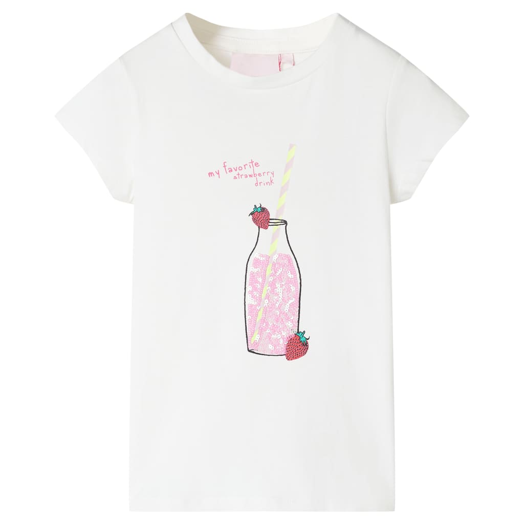 Vidaxl Child's Shirt 92 Ecru