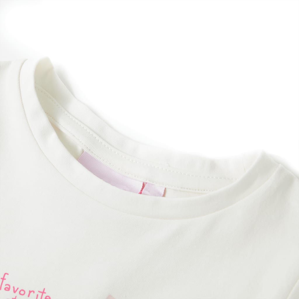 Vidaxl Child's Shirt 92 Ecru