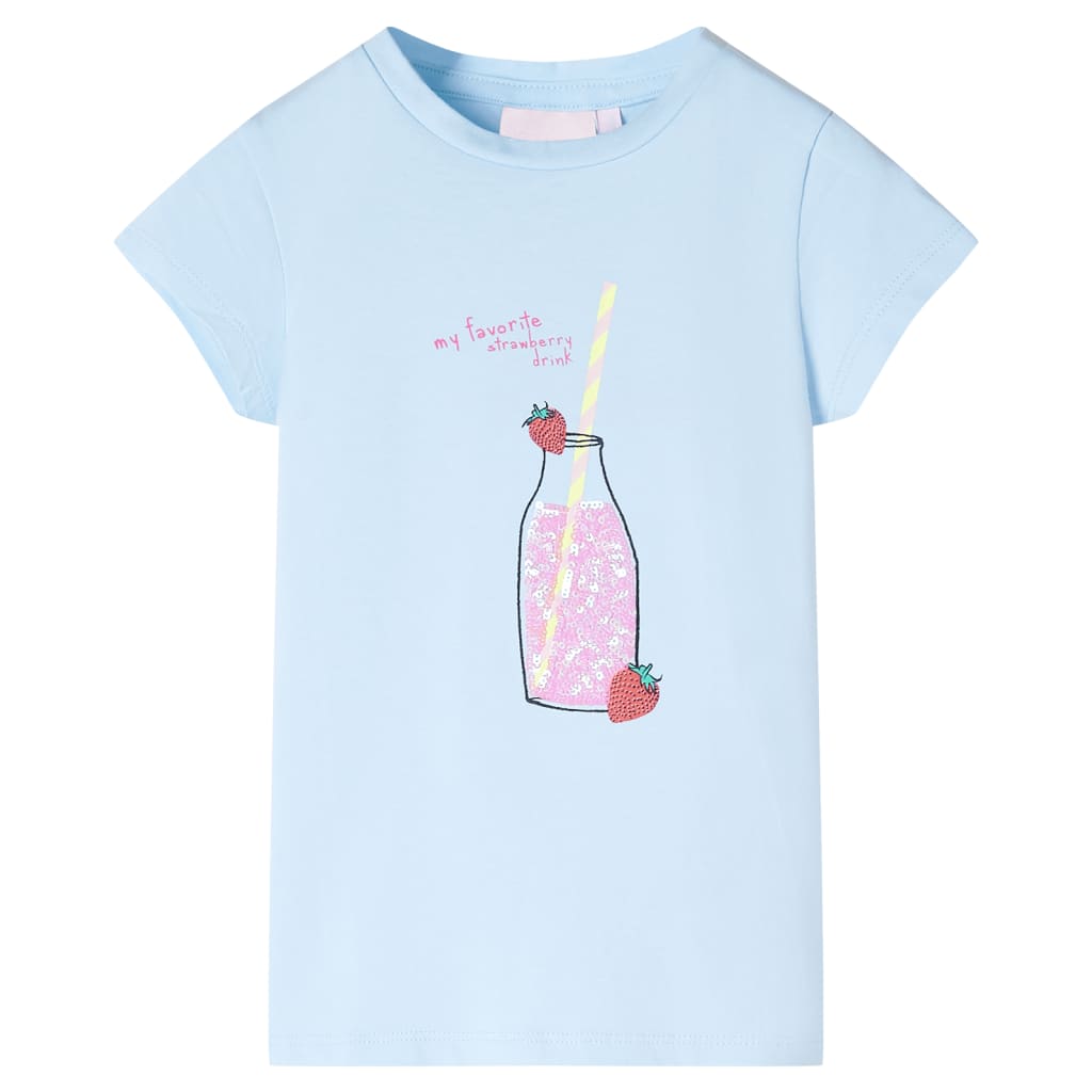 Vidaxl Child's Shirt 92 Bleu doux