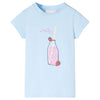 Vidaxl Child's Shirt 116 Bleu doux