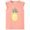 Vidaxl Child's Shirt 116 Neonkoraal